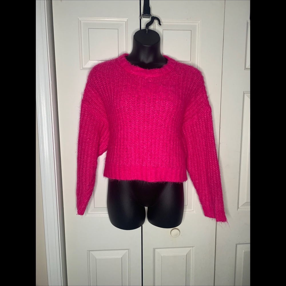 Hot Pink American Eagle Sweater